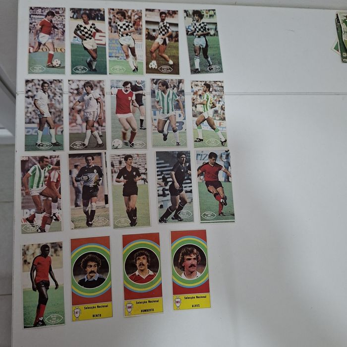 Cromos Futebol Acção e Movimento
