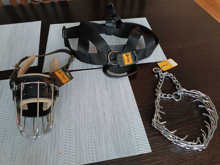 kaganiec,szorki i kolczatka renomowanej firmy ,,dingo"