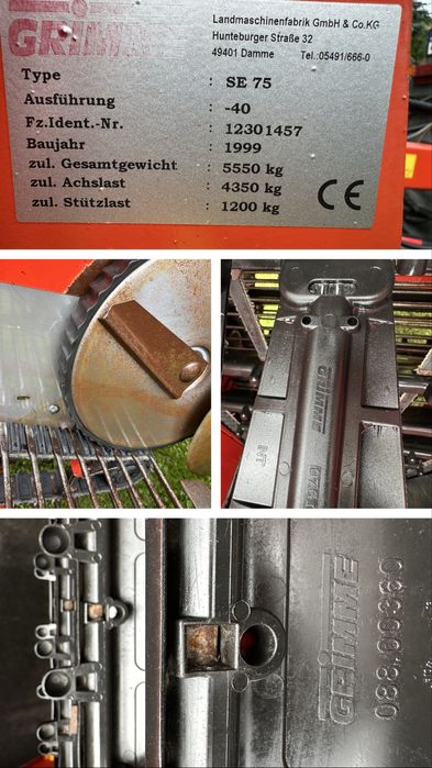 Kombajn GRIMME 75-40SE z Austrii