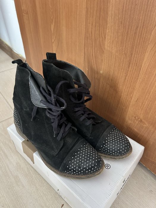 Botki czarne roz.37