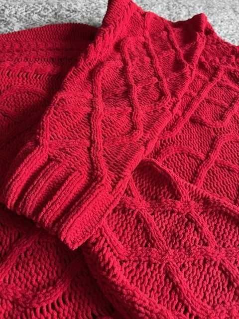 KappAhl - sweter viralowy skandynawski vintage