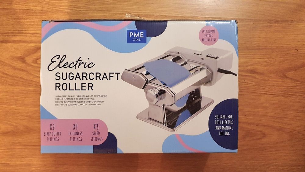 Máquina pastelaria rolo elétrico para massas esticador
