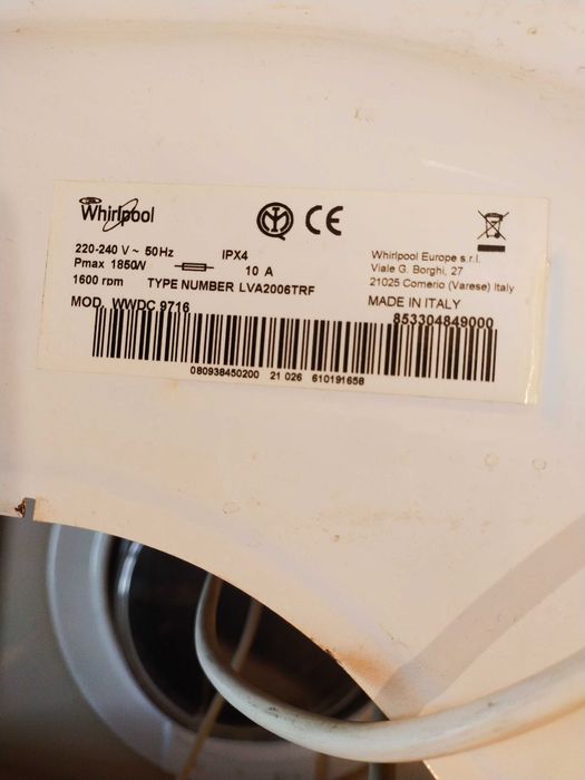 Pralko-suszarka whirpool