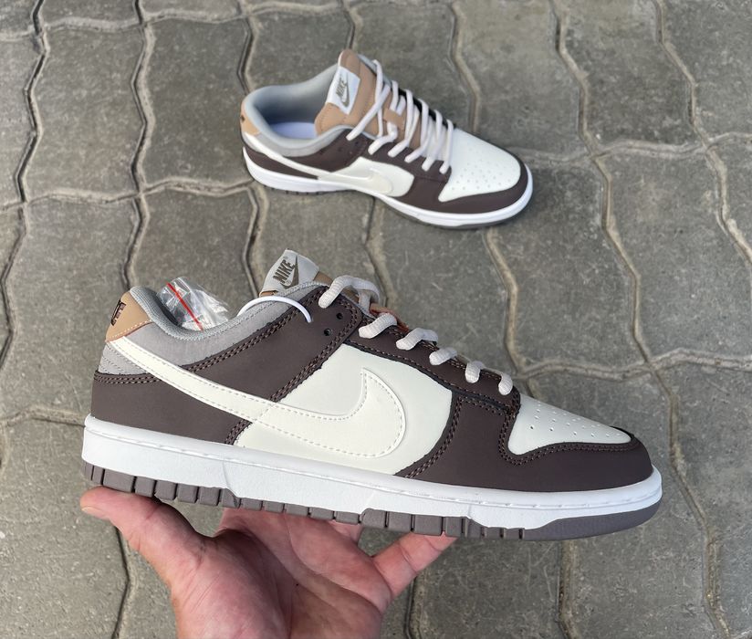Кросівки Nike Dunk Low Beige Brown Bear