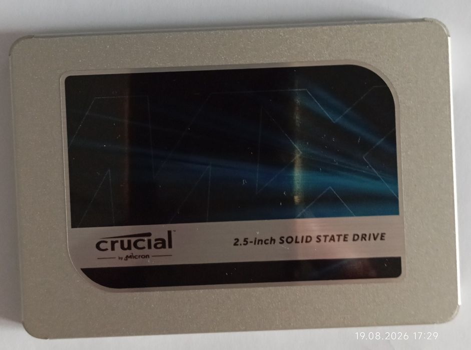 Dysk Crucial MX500 2.5 SSD 1TB - tylko 708h pracy