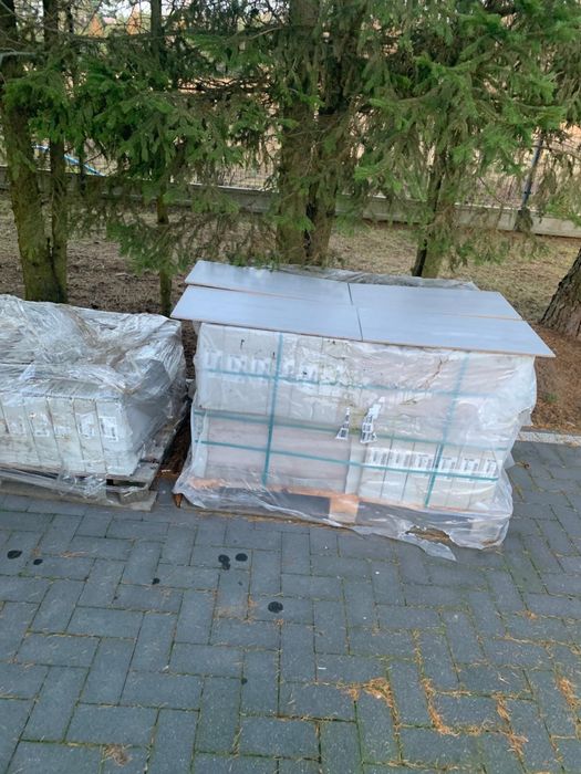 Gres mrozoodporny szkliwiony 50% TANIEJ!!Boronia light grey 64 m2