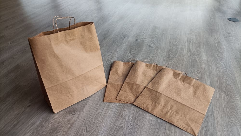 Sacos de papel Kraft