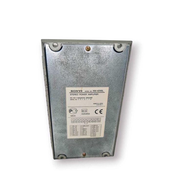 Amplificador SONY XM-423SL (4 Canais / Car-Audio)