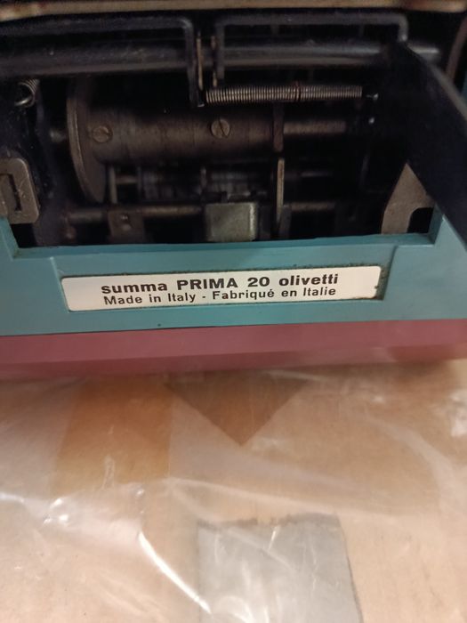 Máquina somar Olivetti manual