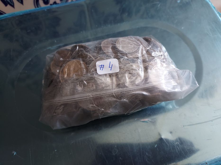 Lote 1 kg vários moedas