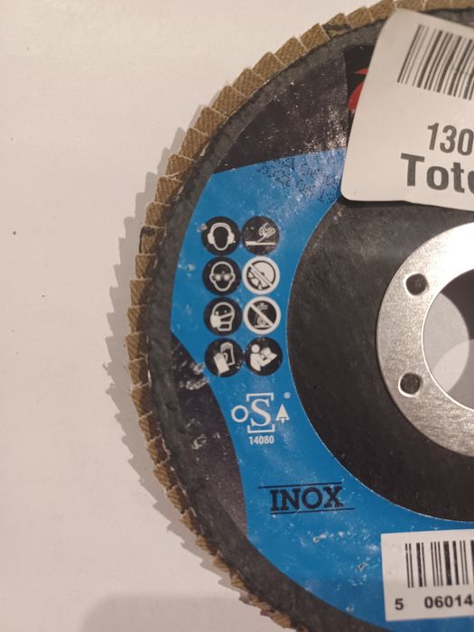 Tarcza Krążek listkowy z cyrkonu ABFZ115B060 Abracs Pro 115mm 60g