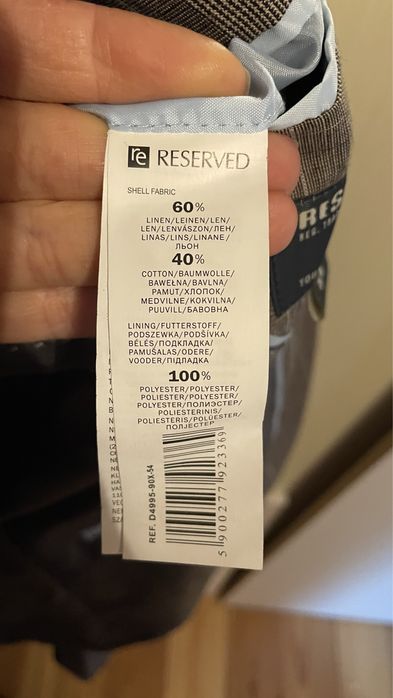 Чоловічий піджак reserved
