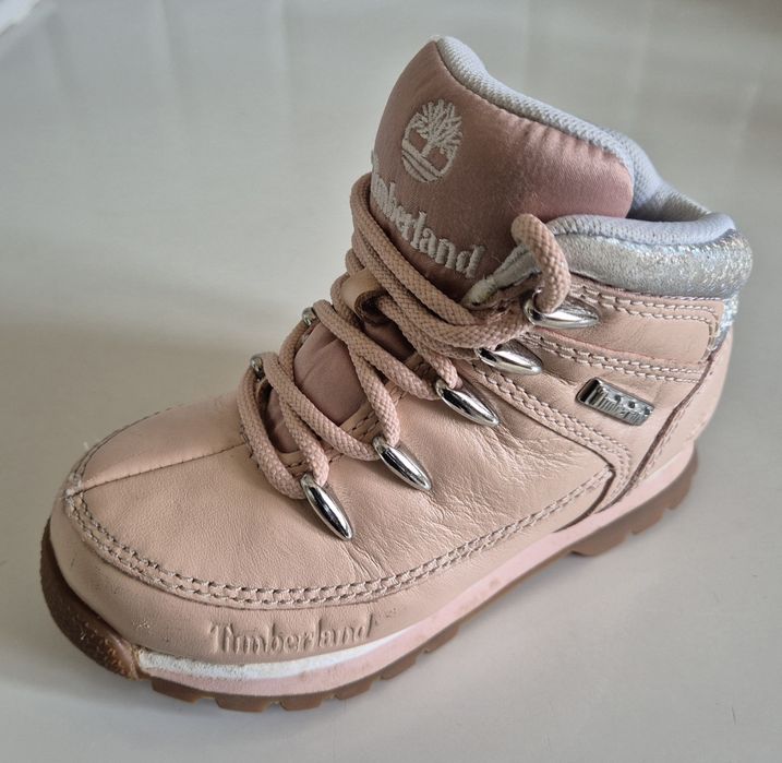 TIMBERLAND roz. 27 skóra naturalna trapery na dziewczynkę super stan