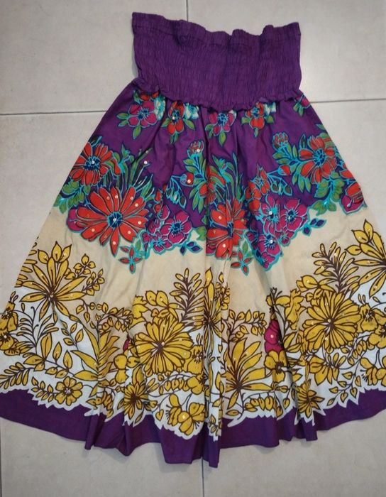 Vestido cai cai Florido