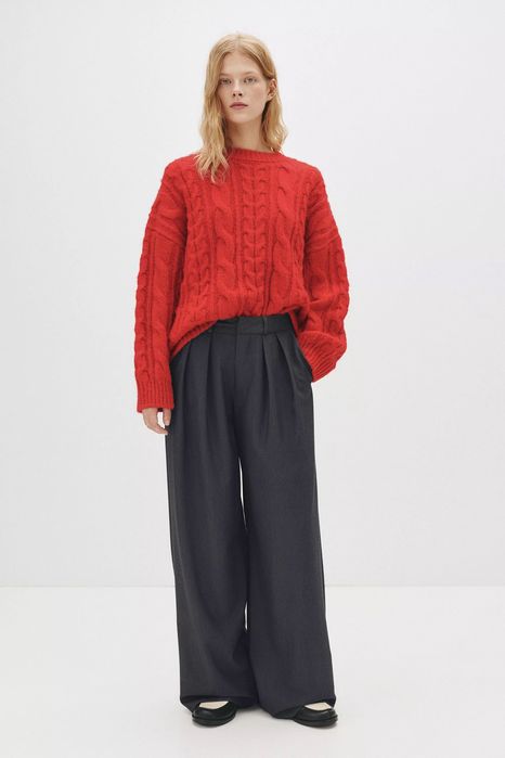 Ділові штани з подвійними защіпами pullandbear