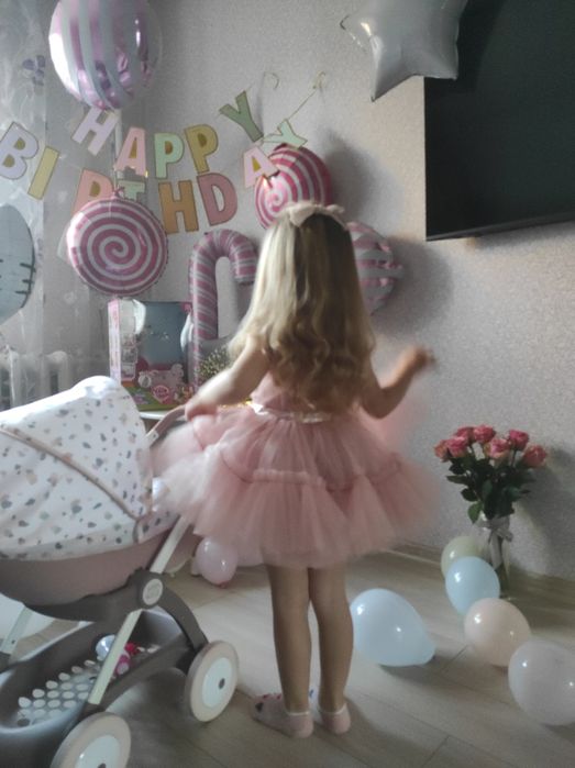 Сукня нарядна ,пишна юбка пачка,сукня,плаття сніжинка