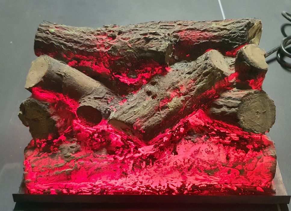 Efeito braseiro lareira