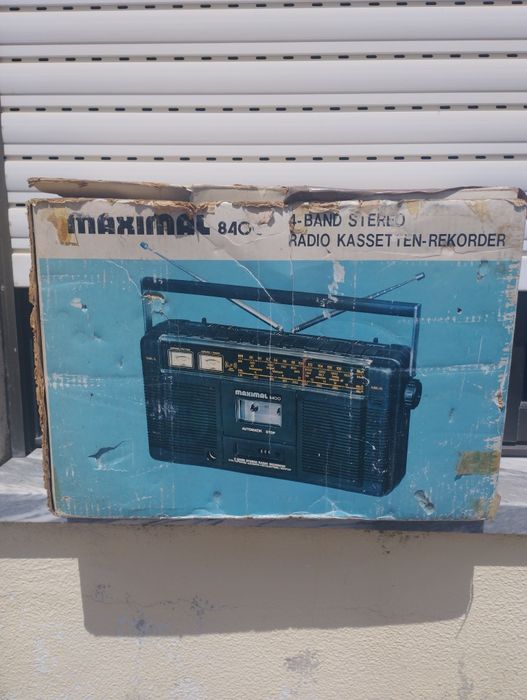 Rádio antigo maximal 840