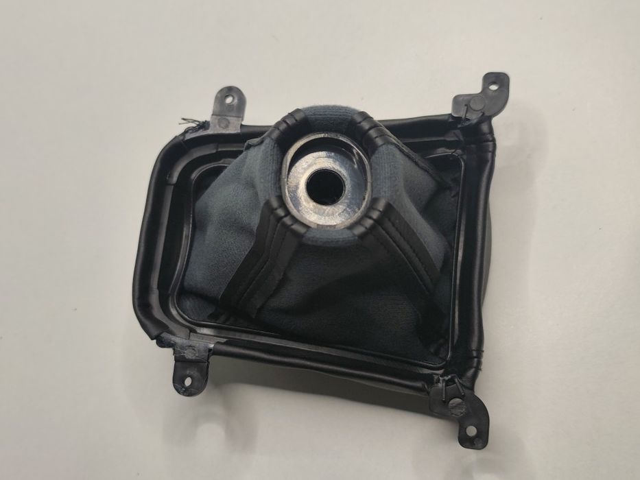Manete Fole Mudanças Honda Accord MK7 VII Alavanca Caixa Velocidades Punho 5 Vel Coifa Pega Forro Couro Base Fixação Aro Completo Novo