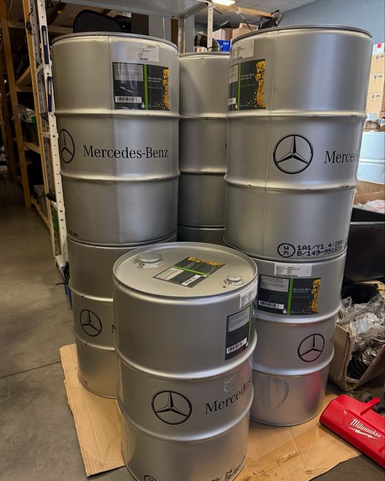 Бочка масла олива мерседес Mercedes 5W-30 60л 229.52 Sprinter W907