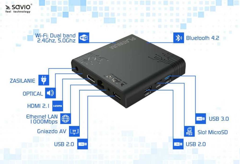 Smart TV Box Platinum TB-P02