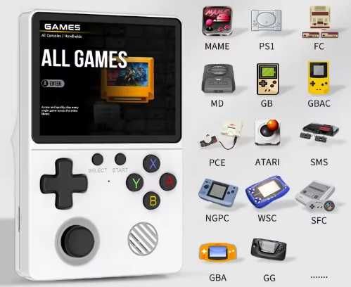 GB350 – przenośna konsola do gier 3,5 cala, 64 GB gameboy /playstation