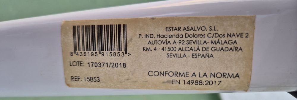 Cadeira de refeição Asalvo