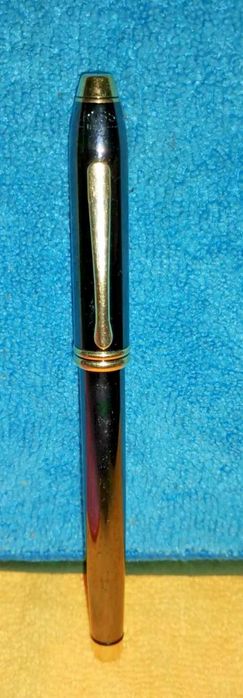 Caneta-tinteiro CROSS Townsend, banhada a ouro de 14 quilates, - USADA