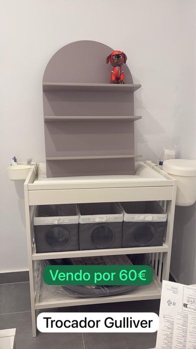 Berço e Trocador Gulliver