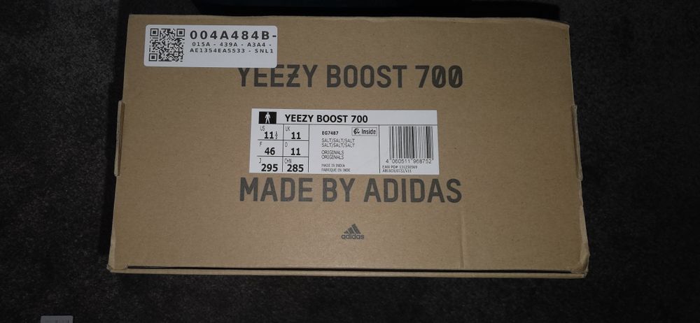 HIT Promo Adidas Yeezy Boots 700 Salt Oryginał rozmiar 46/29.5