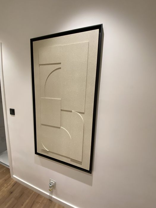 Quadro com moldura 70x130cm