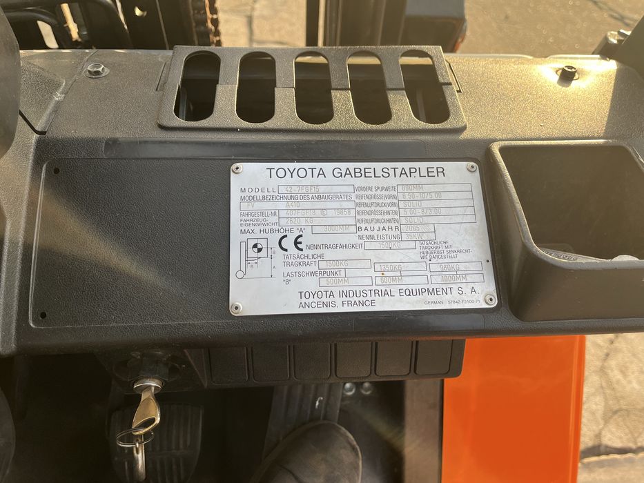 Sprzedam widlaka Toyota  7fgf15