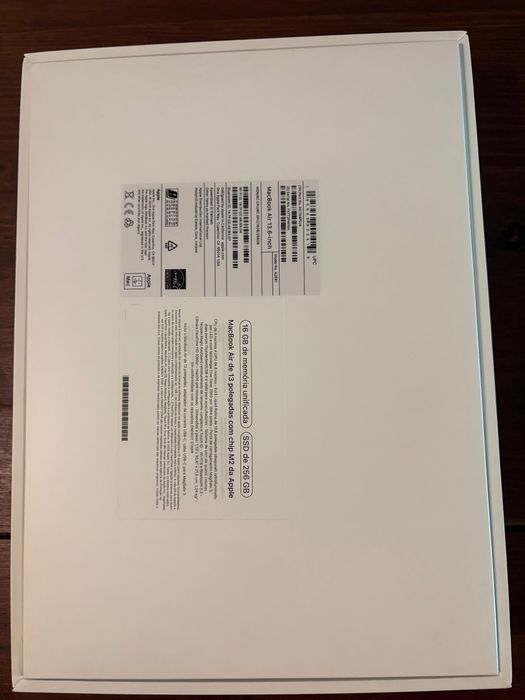MacBook Air M2 13” Midnight | 16GB RAM | 256GB SSD | 18 Ciclos | Como Novo