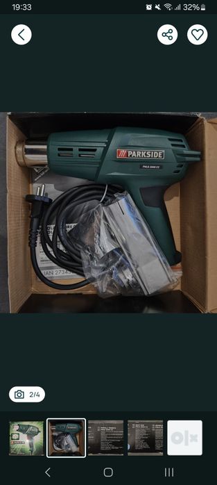 Pistola de Ar Quente