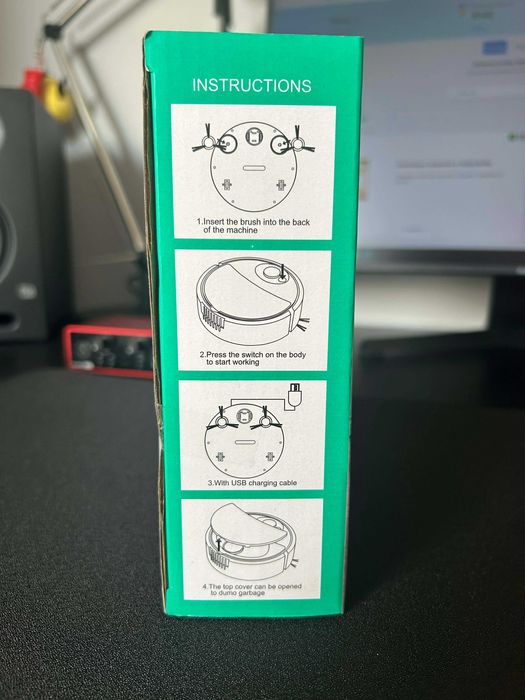 Robot sprzątający, samojezdny - Automatic Sweeping Robot