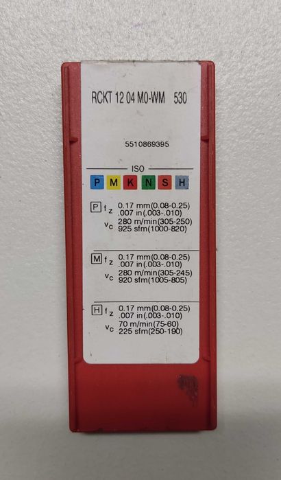 Pastilhas para fresamento e torneamento Sandvik