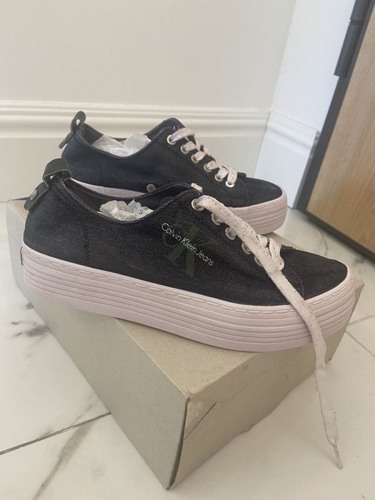Buty trampki Calvin Klein Jeans platform wysoka podeszwa 38 38,5 39