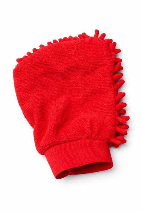 Перчатка из микрофибры для мытья авто и уборки, большая 22×14 см