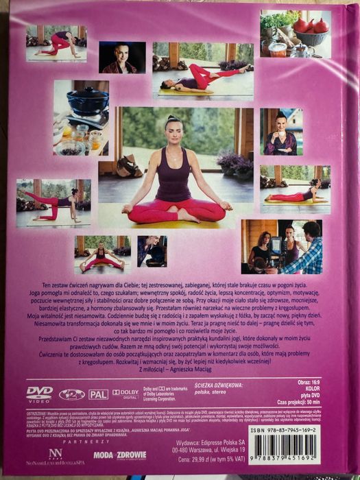 Agnieszka Maciąg - joga poranna DVD