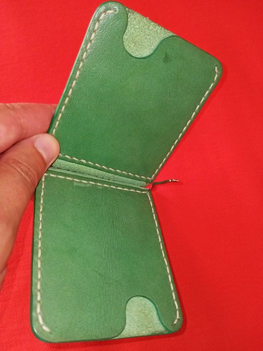 ЗАЖИМ ДЛЯ ДЕНЕГ.  Натуральная кожа Ручная работа