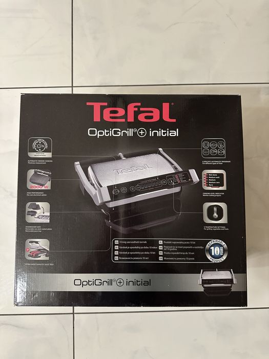 Гриль Tefal OPTIGRILL Initial GC706D34