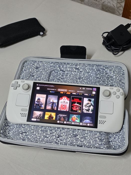 Steam deck oled branca 1tb