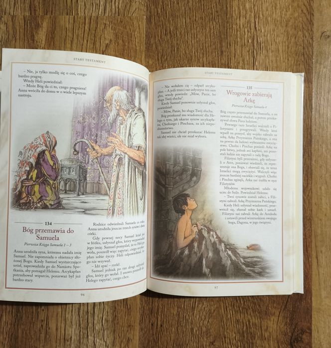 Biblia dla dzieci stary i nowy testament wyd.Jedność  256 stron