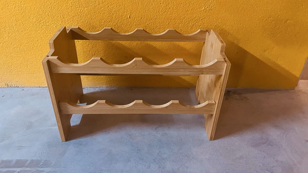 Garrafeira de madeira - excelente estado