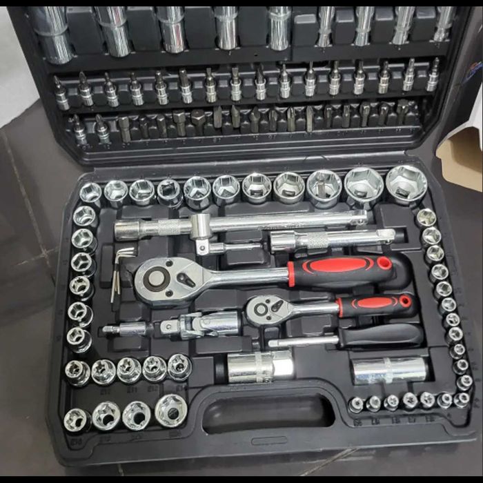 D84-Mala de ferramentas roquete com 108 peças