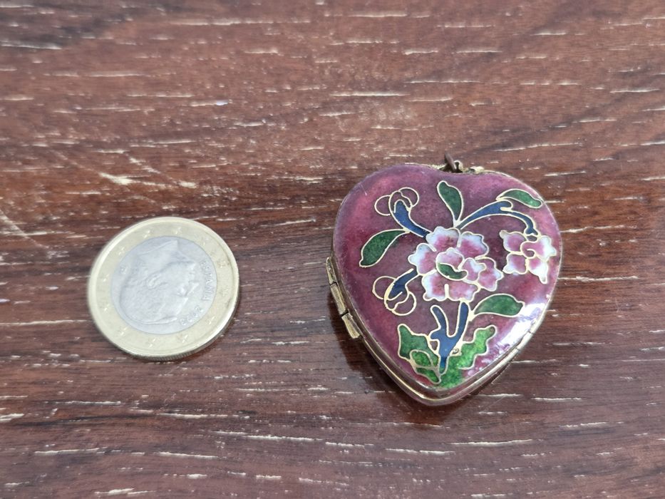 2 caixas em cloisonné