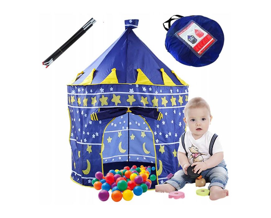 OKAZJA! Namiot Domek Dla Dzieci, Zamek Pałac do Ogrodu i Domu PREZENT!