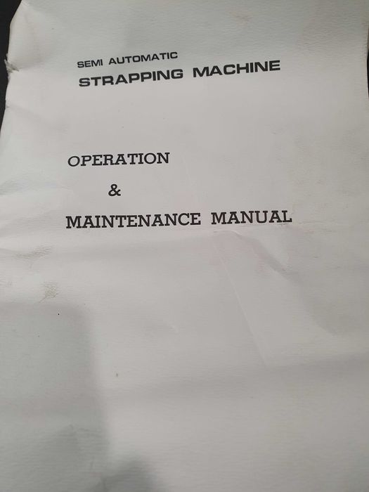 Máquina de cintar semi Automática