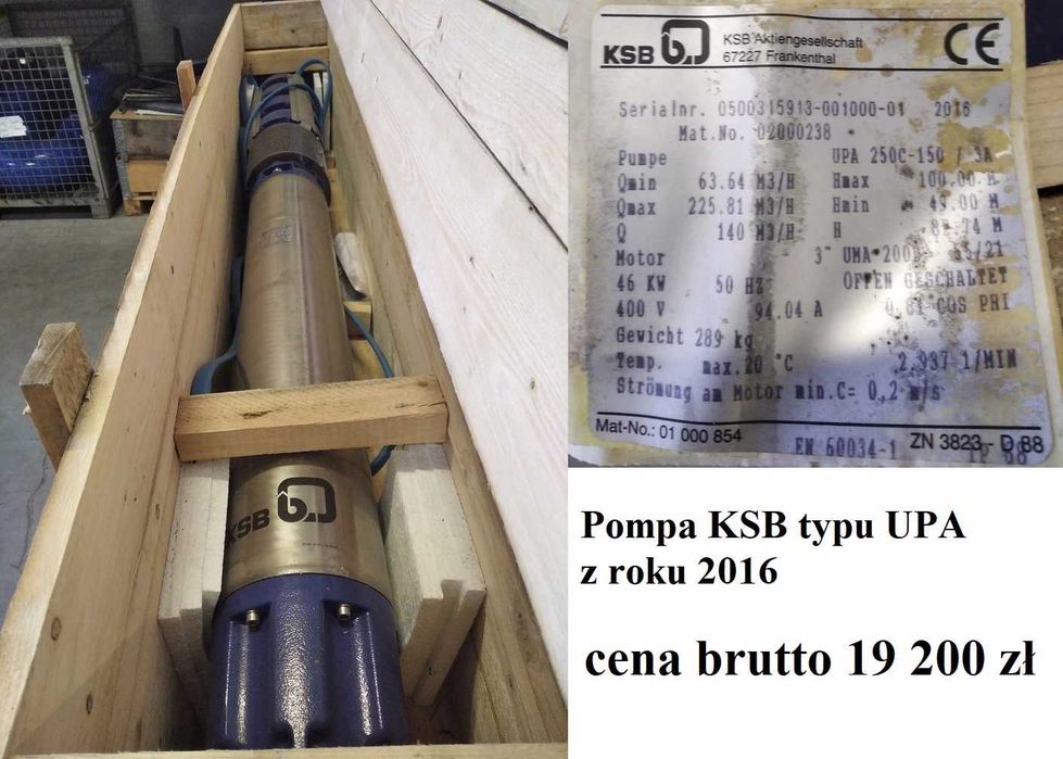 Sprzedam filtr, silnik, pompa
