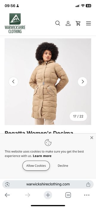 Жіноча куртка пальто Regatta 50-52 розмір